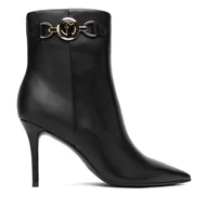 Botki damskie - Botki Eva Minge EO-SIA-01 Czarny - miniaturka - grafika 1