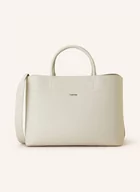 Torebki damskie - Calvin Klein Torba Shopper weiss - miniaturka - grafika 1