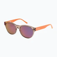 Okulary przeciwsłoneczne - Okulary przeciwsłoneczne dziecięce ROXY Tika smoke/ml pink - miniaturka - grafika 1