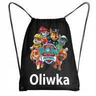 Plecaki worki - Worek Szkolny Workoplecak WF Do Przedszkola Szkoły PSI PATROL + IMIĘ 3 - miniaturka - grafika 1
