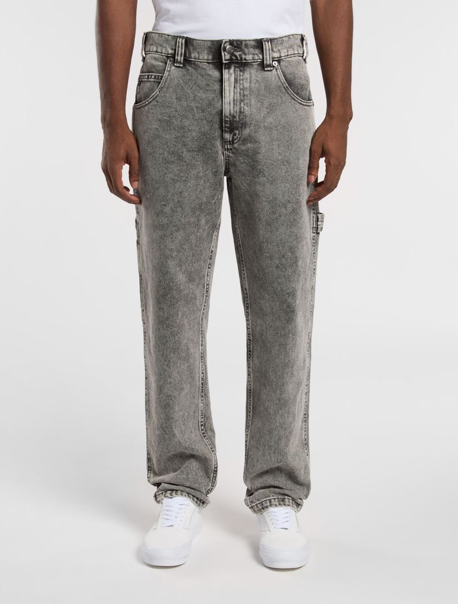 jeansy męskie dickies garyville - dk0a4xecj811 light szary wash