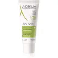 Kremy do twarzy - Krem do twarzy A-Derma Biology Light Moisturising Cream 40 ml (3282770146646) - miniaturka - grafika 1