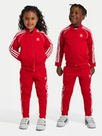 Moda i Uroda OUTLET - adidas Dres adicolor SST IX7625 Czerwony Regular Fit - miniaturka - grafika 1