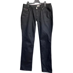 Tommy Hilfiger Damskie Spodnie Wygodne Stylowe Czarne Rozmiar 30/32 - Spodnie damskie - miniaturka - grafika 1
