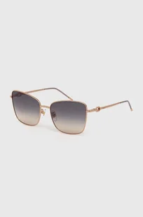 Furla okulary przeciwsłoneczne damskie kolor złoty SFU714_5808FC - Okulary przeciwsłoneczne - miniaturka - grafika 1