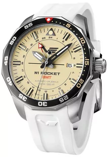 Zegarek Zegarek Vostok Europe NH34-225A713SW Rocket N-1 Automatic GMT - Zegarki męskie - miniaturka - grafika 1