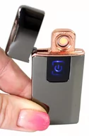 Trafika - Praktyczna Elektryczna Zapalniczka Plazmowa USB Elegancka Z Kablem Mikro USB - miniaturka - grafika 1