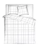 Pościel - Pościel Plaza Positive Blue/Anthracite + Dwie Poszewki 70X80 - miniaturka - grafika 1