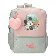 Plecaki - Joumma Disney Minnie Wild Nature Plecak Zielony 25x32x12 cms 9,9L Poliester, Zielony, Plecak dzienny - miniaturka - grafika 1