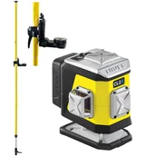 Sprzęt geodezyjny - Zestaw - laser krzyżowy CL2B + tyczka rozporowa LP-36 - miniaturka - grafika 1