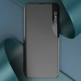 Eco Leather View Case elegancki futerał etui z klapką i funkcją podstawki Xiaomi Redmi Note 11 Pro+ 5G (China) / 11 Pro 5G (China) / Mi11i HyperCharge / Poco X4 NFC 5G czarny - Etui i futerały do telefonów - miniaturka - grafika 11
