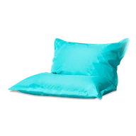 Fotele i krzesła ogrodowe - Worek do siedzenia sako FAT Turquoise - FOCUS GARDEN - miniaturka - grafika 1