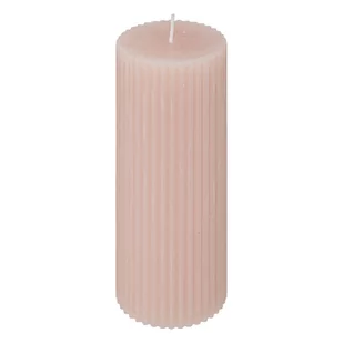Świeca prążkowana słupek DEMI, Ø 5 cm - Świece - miniaturka - grafika 1