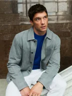 Koszule męskie - Reserved - Bawełniana koszula comfort fit - szary - miniaturka - grafika 1