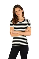 Swetry damskie - Armor Lux Damski sweter Hillion, Wielokolorowa (granatowa/natura Bi5), 4XL (Producent Rozmiar:34) - miniaturka - grafika 1