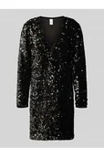 Sukienki - Sukienka koktajlowa z cekinami model ELLE - YAS - miniaturka - grafika 1