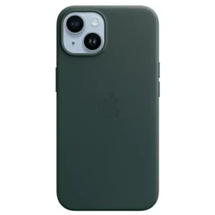 Etui APPLE Leather Case MagSafe do iPhone 14 Plus Leśna zieleń - Etui i futerały do telefonów - miniaturka - grafika 2