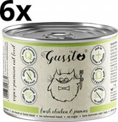 Mokra karma dla kotów - GUSSTO pusz.200g FRESH CHICKEN & PRAWNS /6 Pokarm dla kota z KURCZAKIEM I KREWETKAMI - miniaturka - grafika 1