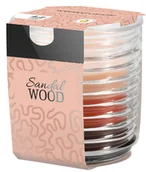 Świece - Bispol Świeca zapachowa w szkle 28H DRZEWO SANDAŁOWE BISPOL2788 - miniaturka - grafika 1