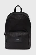 Plecaki - Calvin Klein plecak męski kolor czarny duży wzorzysty - miniaturka - grafika 1
