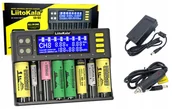 Ładowarki do telefonów - LiitoKala Lii-S8 UNIWERSALNA ŁADOWARKA OGNIW AKUMULATORÓW Li-Ion AAA 18650 - miniaturka - grafika 1