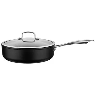 Patelnia aluminiowa głęboka STIX 28 cm 4 l czarny - Patelnie - miniaturka - grafika 1