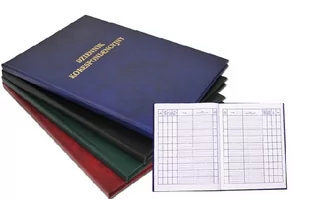 Barbara BAR1007 Książka korespondencyjna A4 / 300k czarna 1803226 - Druki akcydensowe - miniaturka - grafika 1