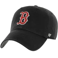 Czapki męskie - czapka z daszkiem męska 47 Brand MLB Boston Red Sox Cooperstown Cap BCPTN-DBLUN02GWS-BK12 - miniaturka - grafika 1