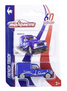 MAJORETTE FRENCH TOUCH RENAULT 4L NIEBIESKI 1:64 212055011 - Samochody i pojazdy dla dzieci - miniaturka - grafika 1