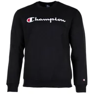 Bluzy sportowe męskie - Bluza na co dzień męska CHAMPION bez kaptura - miniaturka - grafika 1