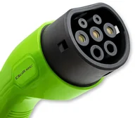 Akcesoria motoryzacyjne - Mobilna ładowarka do samochodu elektrycznego Qoltec EV z regulacją 2w1 Typ2 11kW 3 Fazy CEE 5 PIN - miniaturka - grafika 1