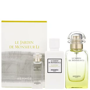 Hermes Le Jardin de Monsieur Li zestaw Edt 50 ml + Mleczko do ciała 40 ml + Edt 7,5 ml unisex - Zestawy perfum unisex - miniaturka - grafika 1