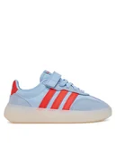 Buty dla dziewczynek - adidas Sneakersy Barreda Decode JR0768 Błękitny - miniaturka - grafika 1