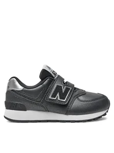 New Balance Sneakersy PV574FM Czarny - Buty dla dziewczynek - miniaturka - grafika 1