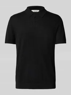 Koszulka polo o kroju regular fit z czystej bawełny model ‘BERG’ - Koszulki męskie - miniaturka - grafika 1