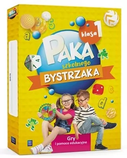 Paka szkolnego bystrzaka. Klasa 1. Gry i pomoce edukacyjne - Lektury szkoła podstawowa - miniaturka - grafika 1