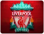 Podkładki pod mysz - PODKŁADKA POD MYSZKĘ LIVERPOOL Z IMIENIEM 23x19CM DO LAPTOPA - miniaturka - grafika 1