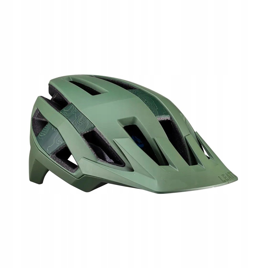 Leatt Kask Rowerowy Mtb Trail 3.0 V24 Spinach Kolor Zielony Rozmiar