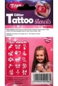 Zabawki kreatywne - tytoo. szablony tatuaży - rozmażona 15szt - miniaturka - grafika 1