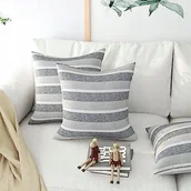 Poszewki na poduszki - Poszewki na Poduszki Dekoracyjne Komplet 2 Sztuki 40x40 cm - miniaturka - grafika 1