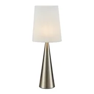 Noże stołowe - Lampa stołowa w kolorze srebra i bieli (wysokość 64 cm) Conus – Markslöjd - miniaturka - grafika 1