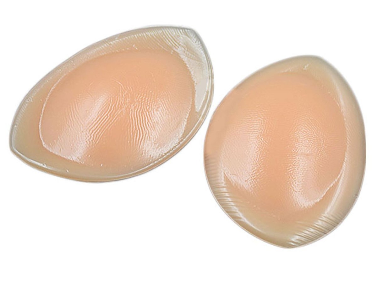 Silikonowe wkładki do biustonosza - C/D