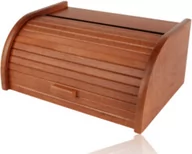 Chlebaki - Duży chlebak drewniany ciemny dąb - miniaturka - grafika 1