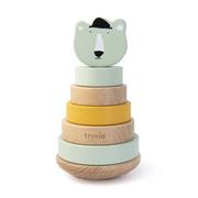 Klocki - Trixie Baby Trixie Baby Mr Polar Bear Drewniana Zabawka - miniaturka - grafika 1