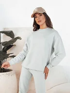 Bluzy damskie - Bluza damska SWAN miętowa Dstreet BY1289 - miniaturka - grafika 1