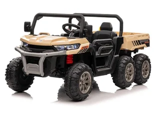 Mamido Auto Na Akumulator Farmer Truck 24V 4X200W Złote - Pojazdy elektryczne dla dzieci - miniaturka - grafika 1
