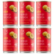 Owoce w puszkach i słoikach - Quality Food Pulpa z marakui Zestaw 6 x 170 g - miniaturka - grafika 1