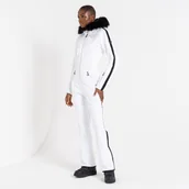 Pozostała odzież narciarska - Dare 2b Damski kombinezon narciarski Supremacy Biały, Rozmiar: 46 - miniaturka - grafika 1