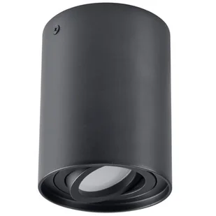 Polux Lampa natynkowa HADAR 1X10W GU10 czarna 313102 SANICO 313102 - Lampy sufitowe - miniaturka - grafika 1