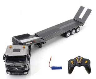 ZDALNIE STEROWANA LAWETA CIĘŻARÓWKA SKALA 1:24 H-TOYS 1318 ŚWIATŁA DŹWIĘK - Zabawki zdalnie sterowane - miniaturka - grafika 1